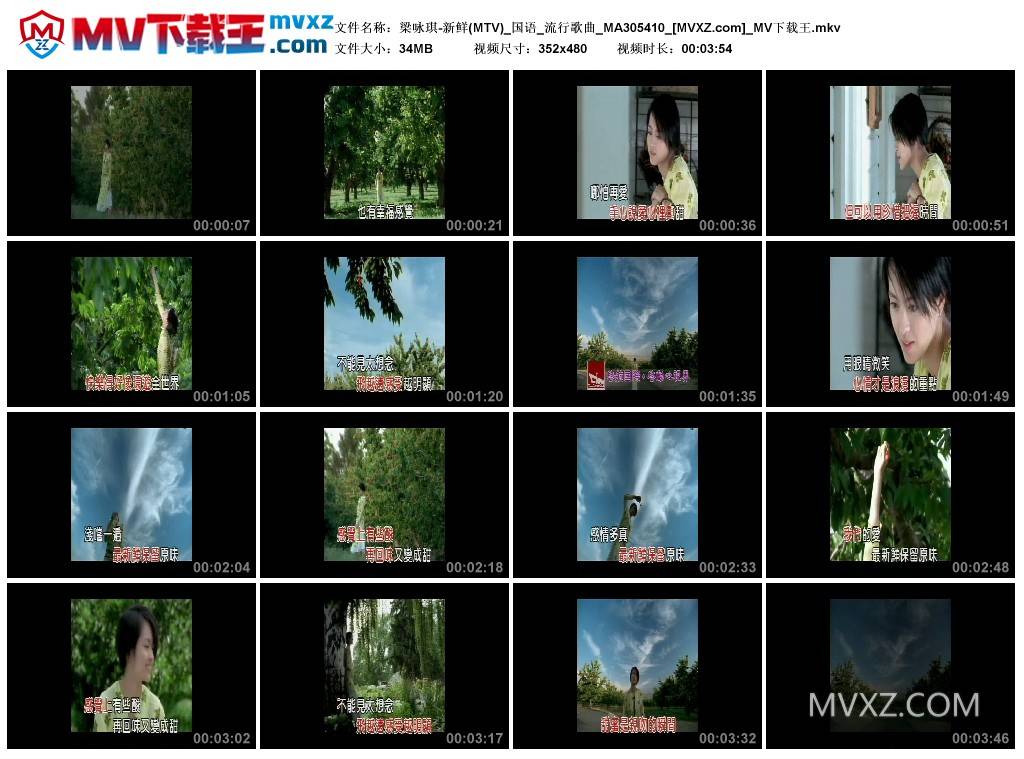 梁咏琪-新鲜(MTV)_国语_流行歌曲_MA305410